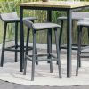 Ingrid Upholstered Bar Dining Set