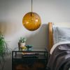 Jule Pendant Light Amber and Gold