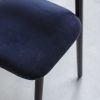 Layla Dining Chair in Midnight Blue Velvet