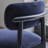 Layla Dining Chair in Midnight Blue Velvet