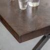 Logan Dining Table - Gun Metal Legs - Large