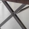 Logan Dining Table - Gun Metal Legs - Large