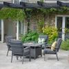 Lucia 4 Seat Firepit Lounge Set 