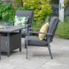 Lucia 4 Seat Firepit Lounge Set 