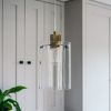 Maine Hanging Pendant Light Brass