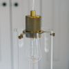 Maine Hanging Pendant Light Brass