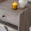 Marlow Bedside Table - Grey Wash