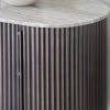 Monza Metal & Marble Sideboard