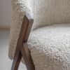 Scoop Armchair in Cotton Rug