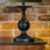 Siena Lamp Base Matt Black