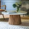 WESTBOURNE MARBLE COFFEE TABLE NATURAL
