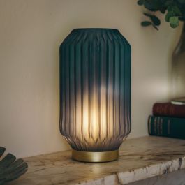 Gemstone encrusted sales lamp base