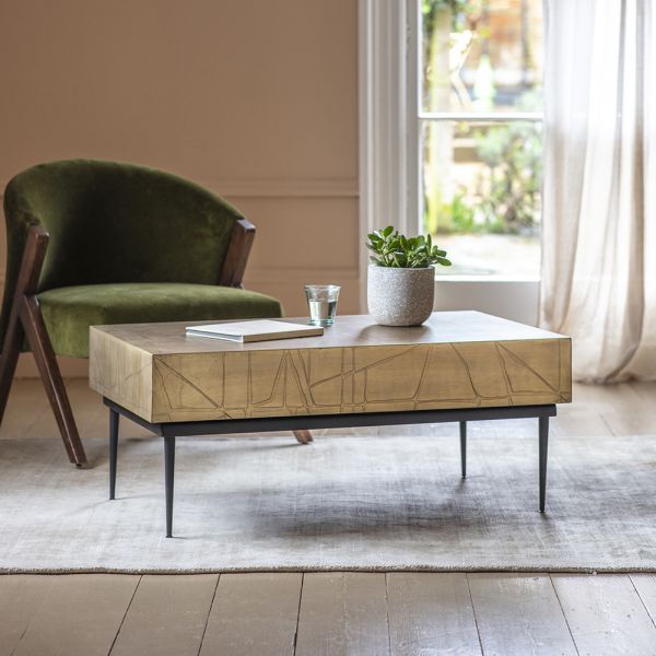 Crackle Coffee Table