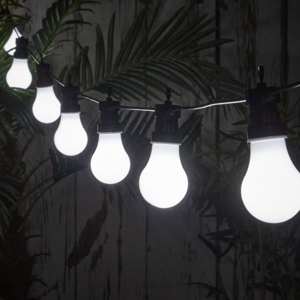 Atkin and Thyme Colour Change Festoon Lights - 20 Bulbs White