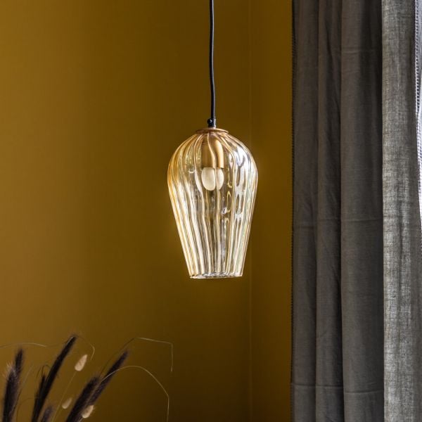 Atkin and Thyme Aria Glass Pendant Light