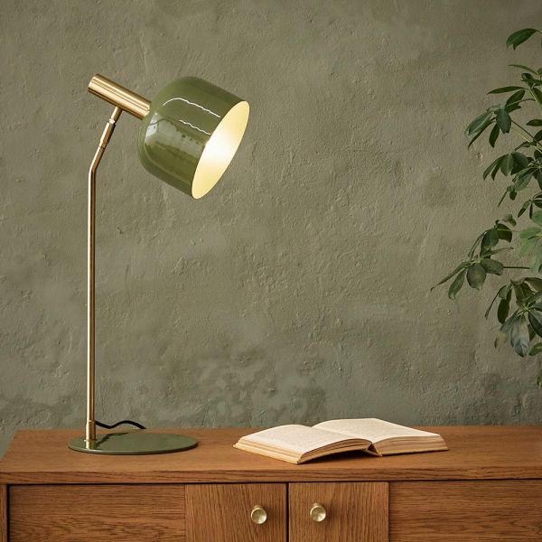 Emma Table Lamp In Olive