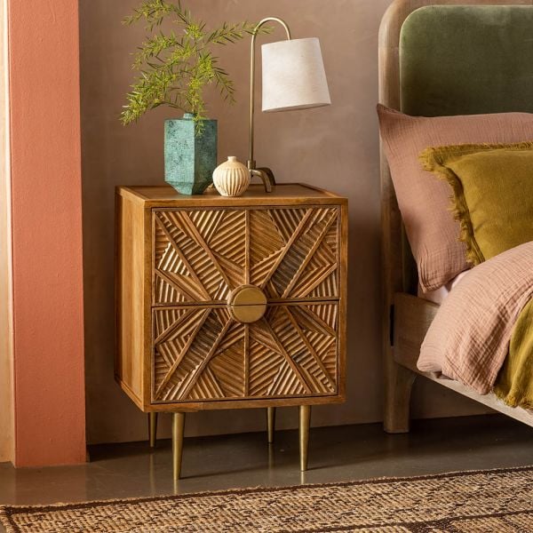 Atkin and Thyme Jumeirah Bedside Table