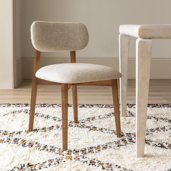 Atkin and Thyme Layla Dining Chair in Natural Linen