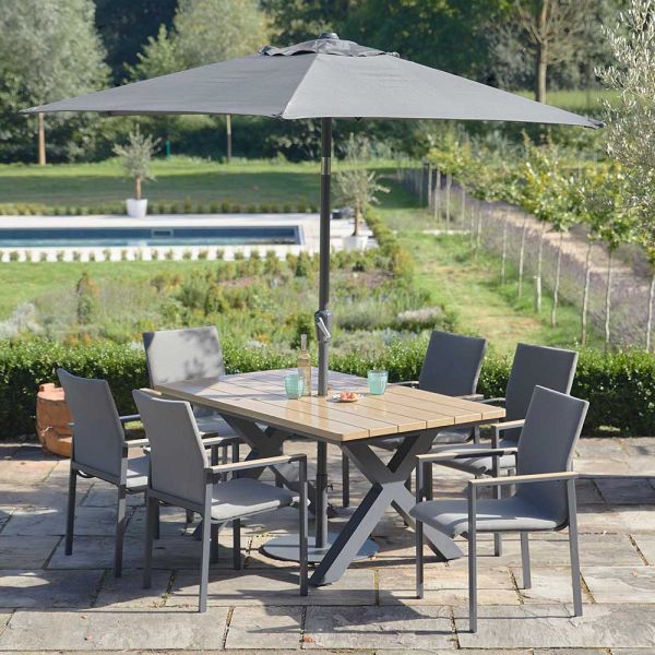 Atkin and Thyme Paola 6 Seat Dining Set 