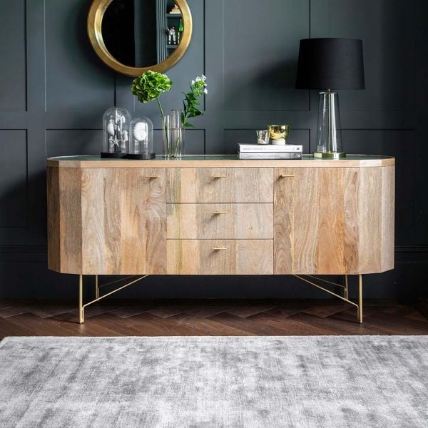 Jade Marble Sideboard