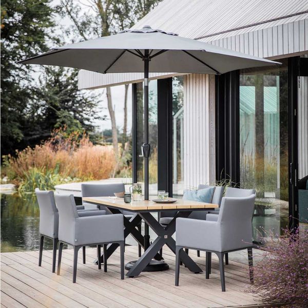 Ingrid Upholstered Dining Set - 6 Seat