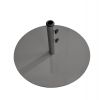 Modern Steel Parasol Base 16KG - Dark Grey