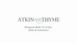 Atkin & Thyme Hampton Range