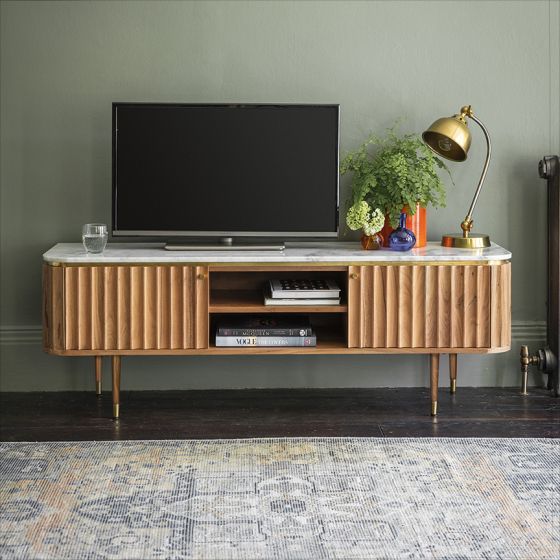 Flute Marble Media Unit