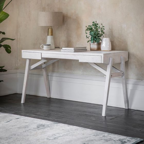 Stanley Writing Desk - Whitewash