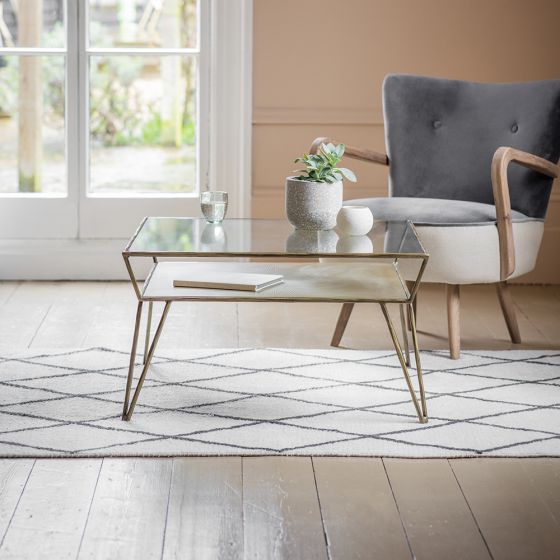 Etched Coffee Table 