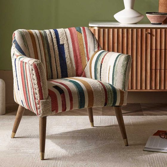 Astoria in Striped Woven Rug