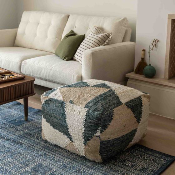 Atkin and Thyme Faro Pouffe Floor Cushion