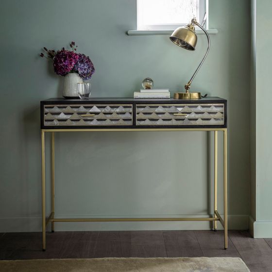 Cascade Dressing Console Table