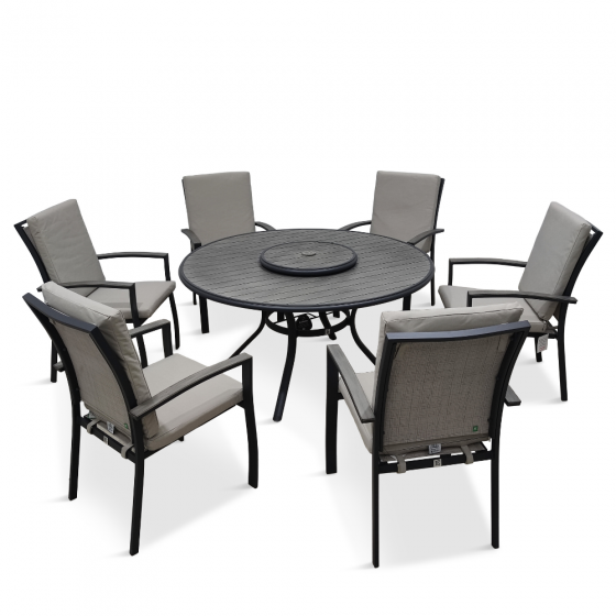 Atkin and Thyme Gabriela 6 Seat Dining Set 