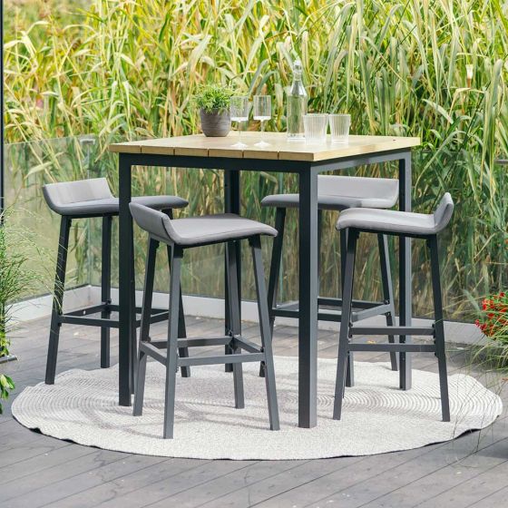 Ingrid Upholstered Bar Dining Set