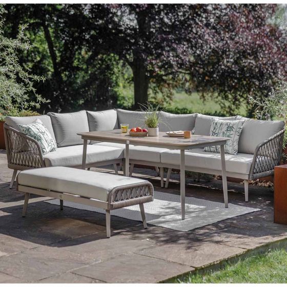 Lauren Corner Lounge Dining Set