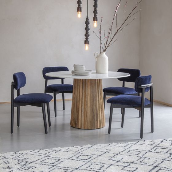 Westbourne Marble Dining Table | Atkin and Thyme