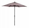 Taupe Crank & Tilt Parasol 2.5m