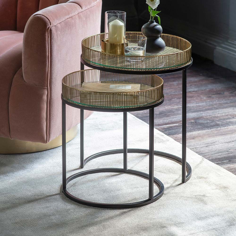 Nesting Tables Doris Nesting Side Tables | Atkin and Thyme