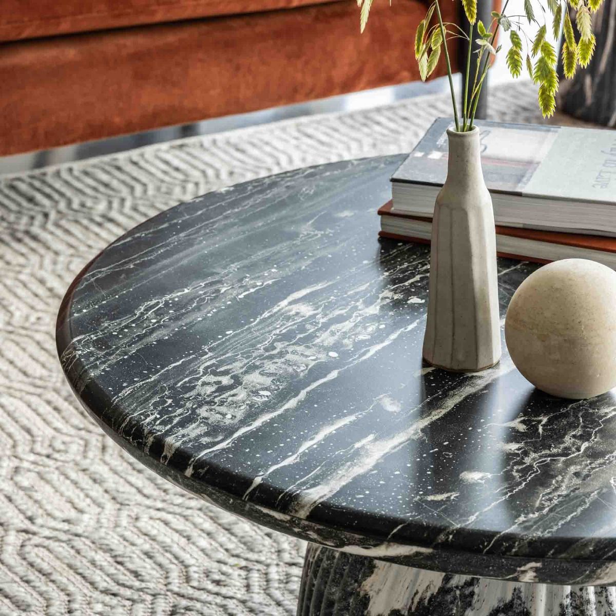 Atkin and thyme shop marble coffee table