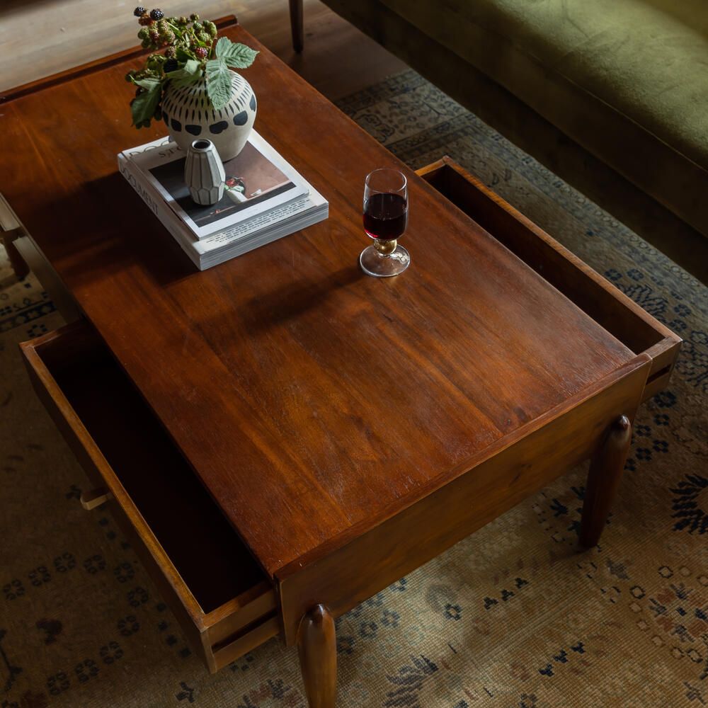 Adamski coffee table discount with storage