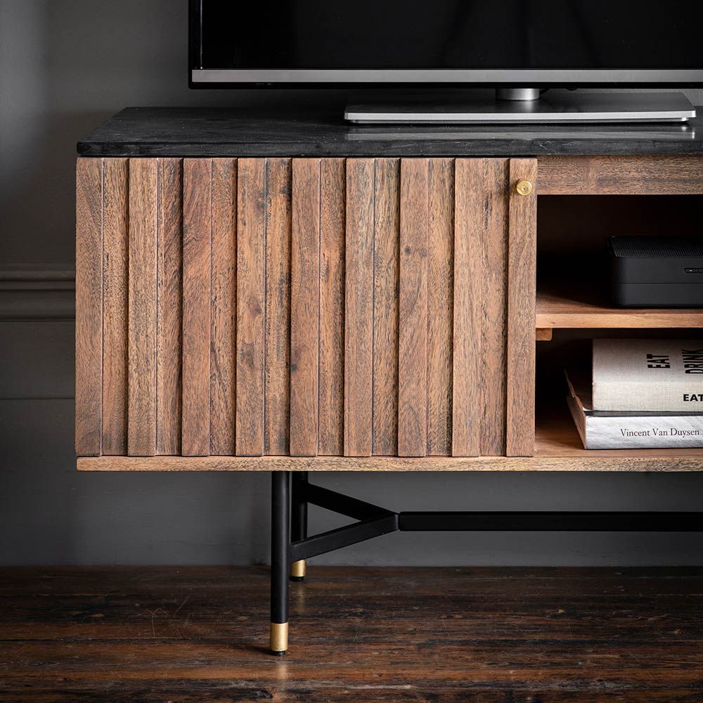 Berkeley fireplace tv shop stand