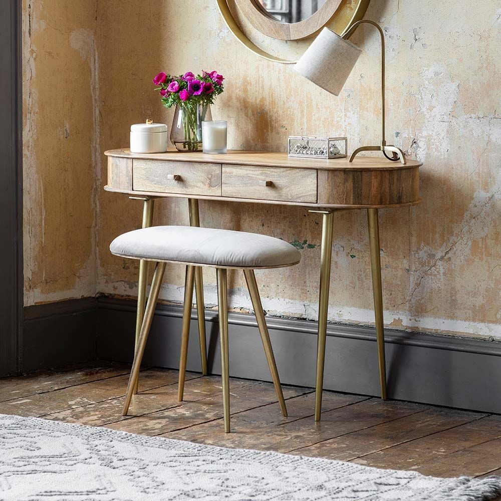Mink dressing table chair hotsell