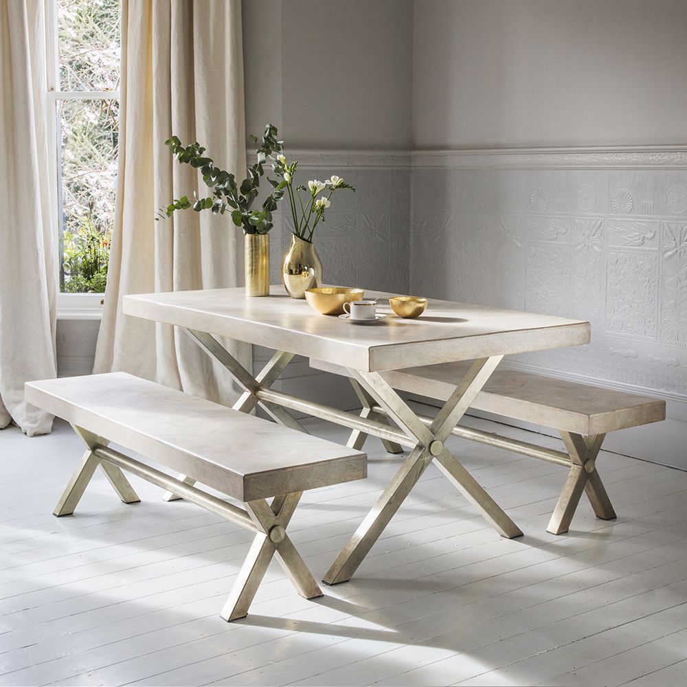 Chevron Dining Table Medium Atkin And Thyme