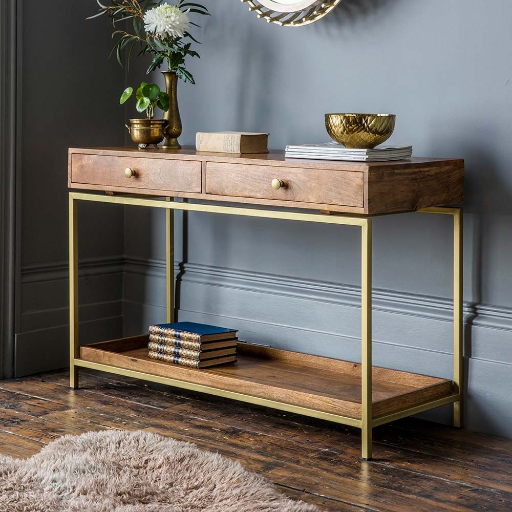 Mango deals wood console
