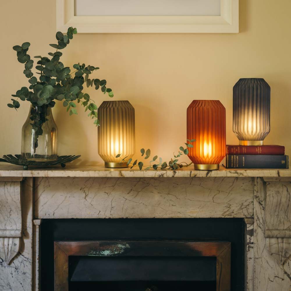 Gemstone encrusted lamp base discount
