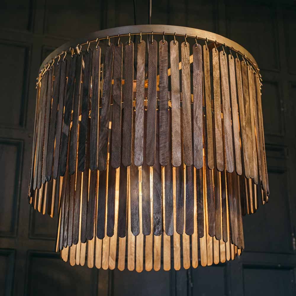 Joya Pendant Light Dark Brown Medium