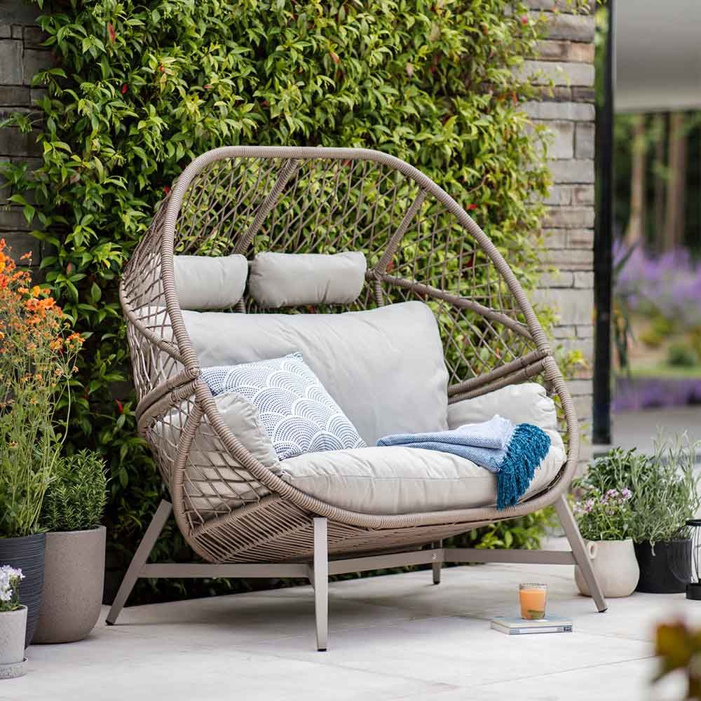 lauren double cocoon chair Atkin and Thyme