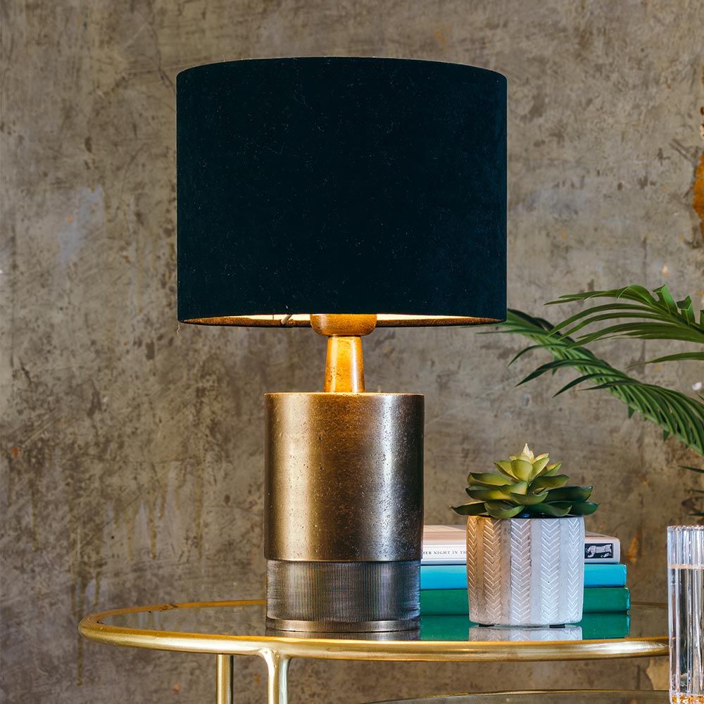 Bronze lamp new arrivals table